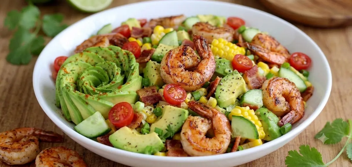 Tasty Avocado Shrimp Salad